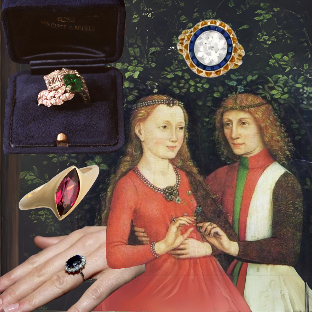 Engagement Rings Unveiled: A Historical and Celebrity Showcase