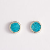 Gemstone Inlay Studs