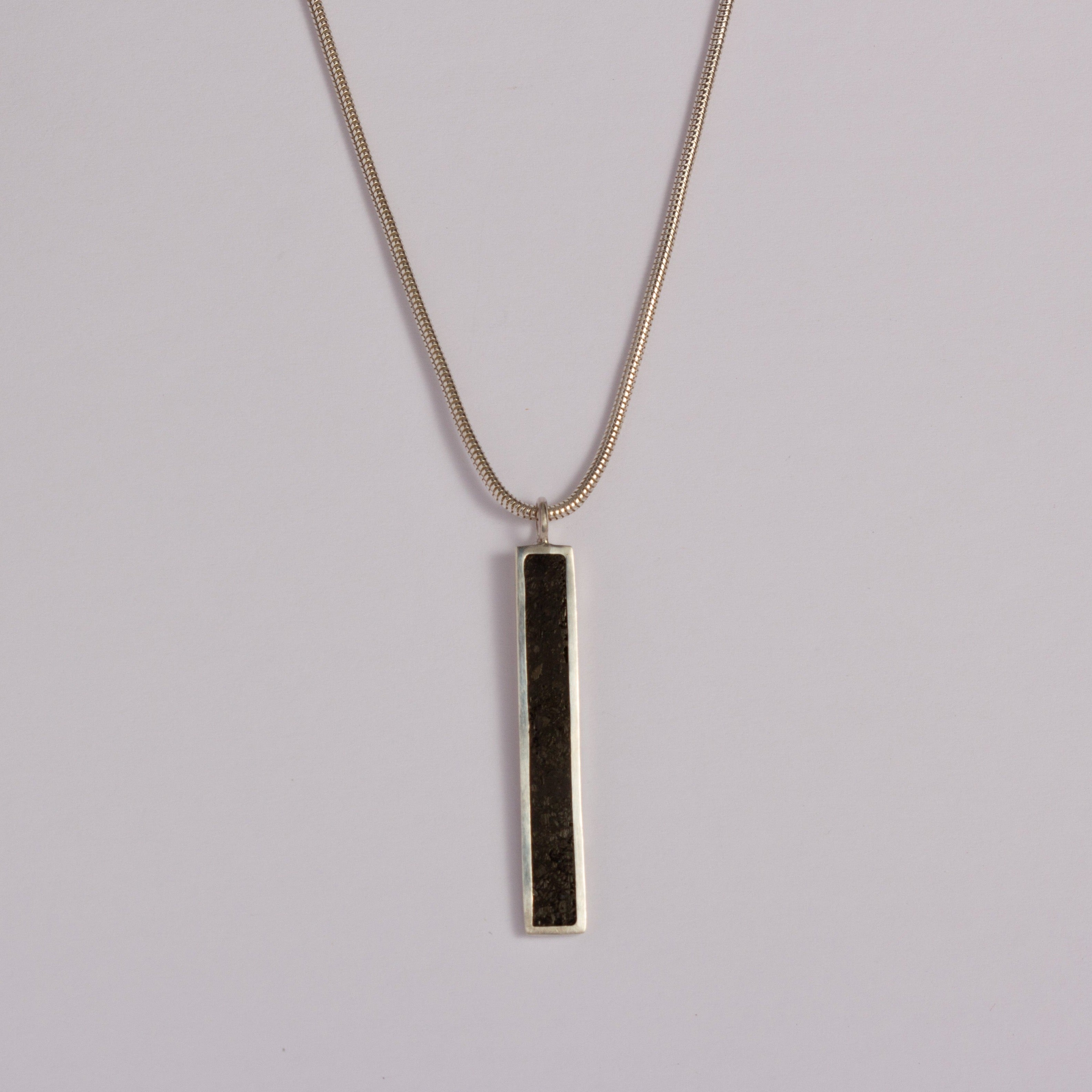 Rectangle Inlay Pendant