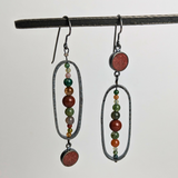 Mix-matched Agate Earrings