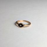 Diamond Inlay Ring