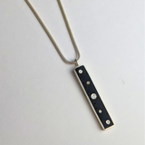 Diamond Rectangle Necklace