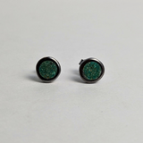 Gemstone Inlay Studs