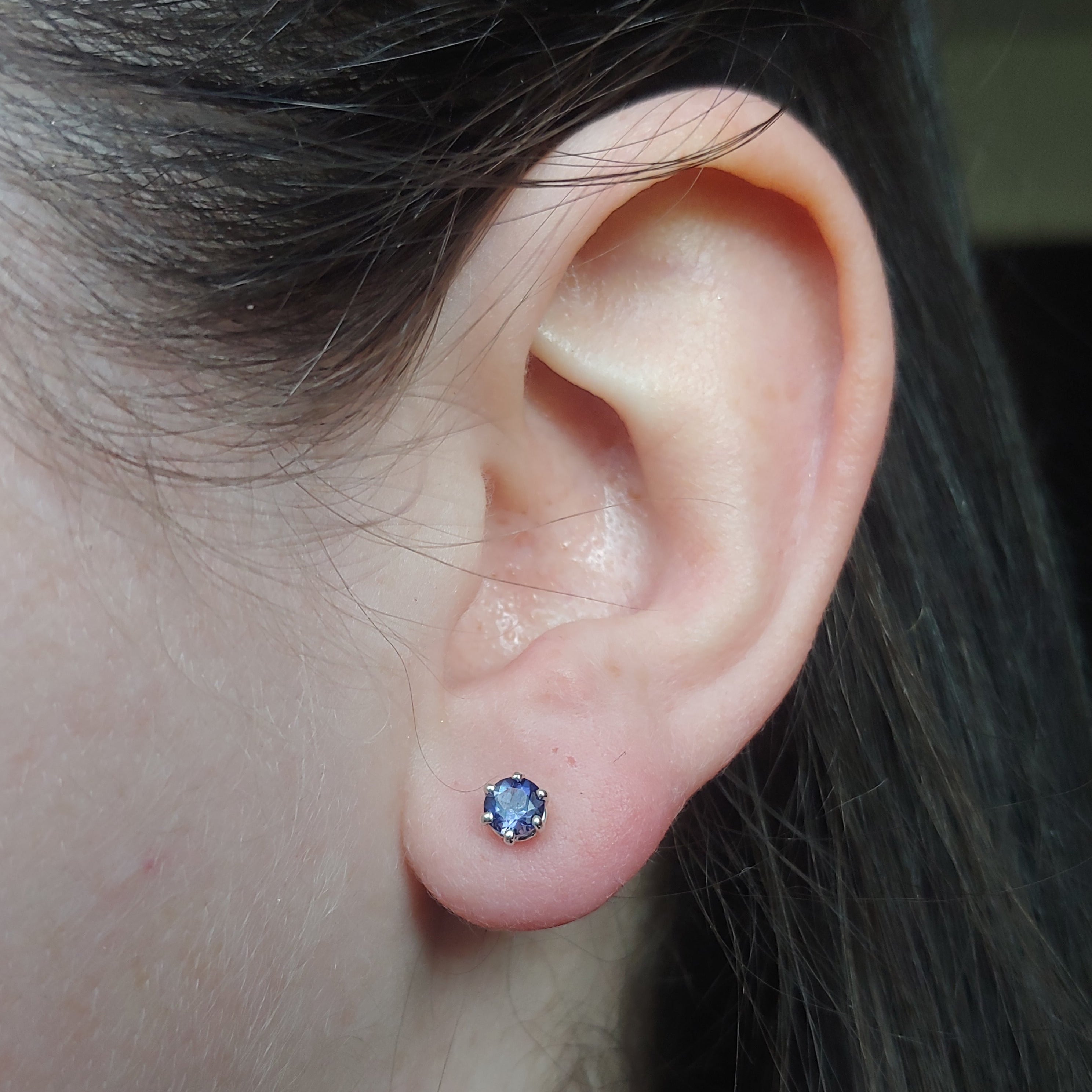 Six Prong Studs